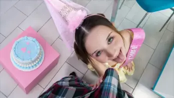 Carly Kiss - "Your Cock Is My Birthday Wish" - She Is Old Enough for an Orgasm Now